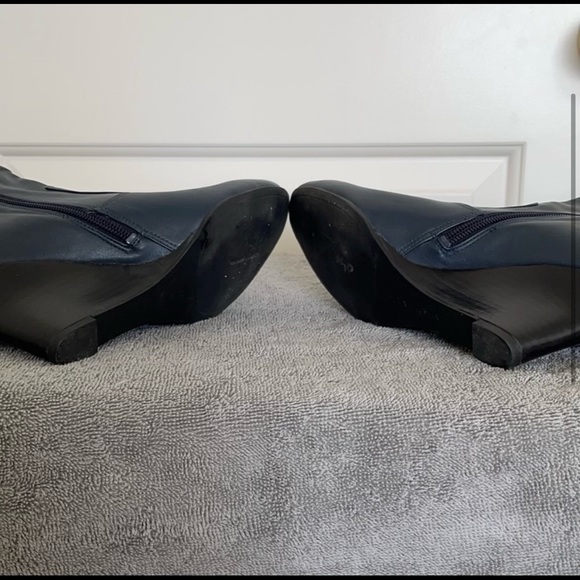 Franco Sarto Faux Leather Booties - Picture 4 of 5